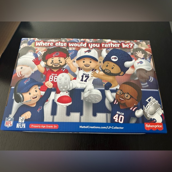 New in Box: Buffalo Bills Fisher Price Little People Collector 2023/2024 set - Picture 10 of 14